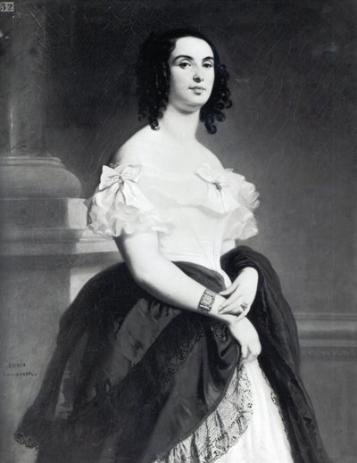 Adele Foucher (1803-68) 1839 von Louis Boulanger